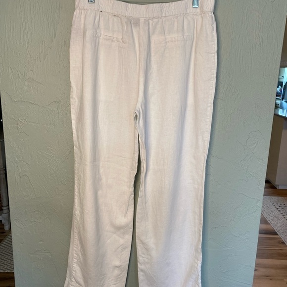 Women’s Rafaela white wide leg pull on comfort size Medium - Picture 5 of 12